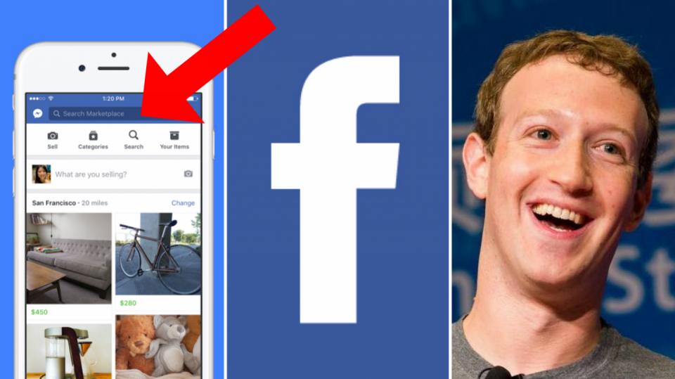 Facebook spouští Marketplace